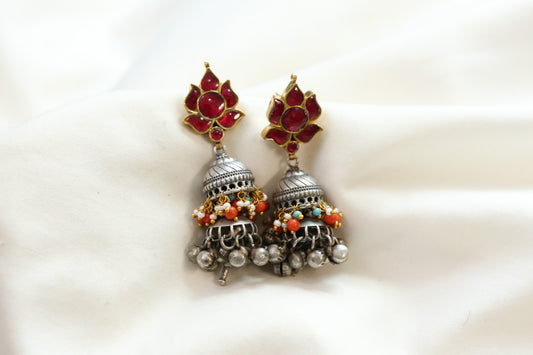 Soma Fusion Jhumka - Style 3