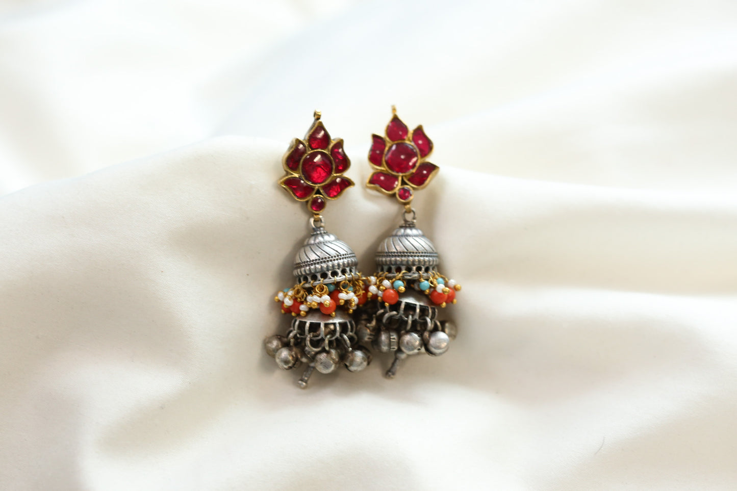 Soma Fusion Jhumka - Style 3