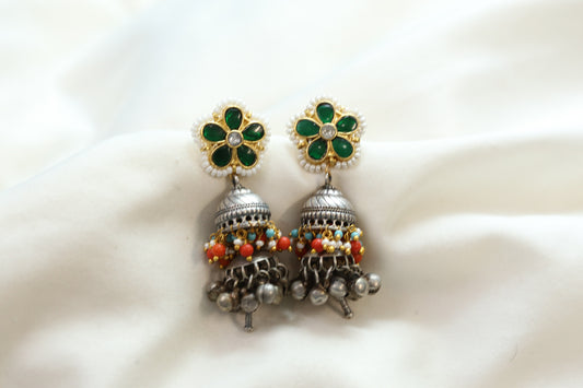 Soma Fusion Jhumka - Style 4