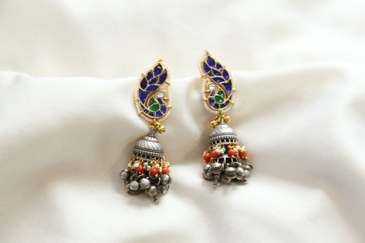 Soma Fusion Jhumka - Style 8
