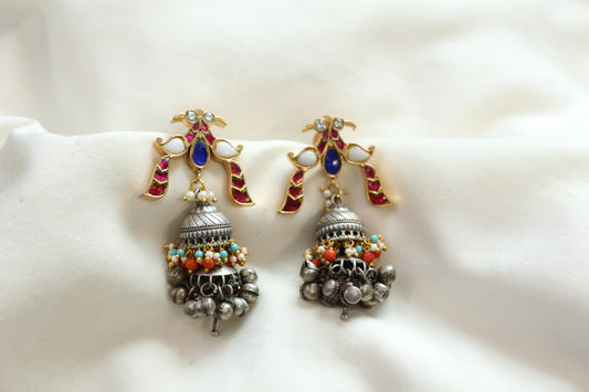 Soma Fusion Jhumka - Style 10