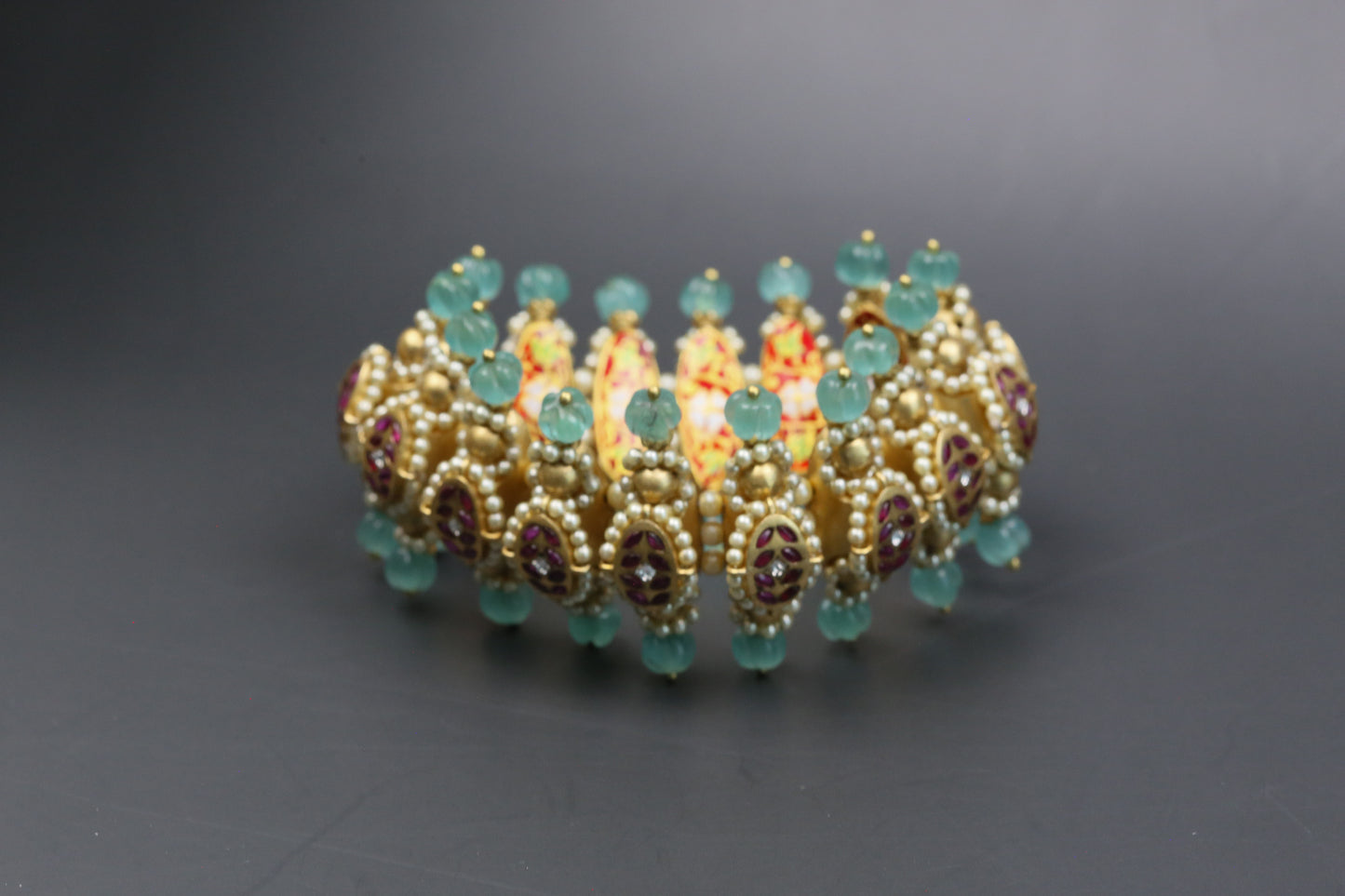 Suhana Designer Jadau Kundan Bracelet (2.4)
