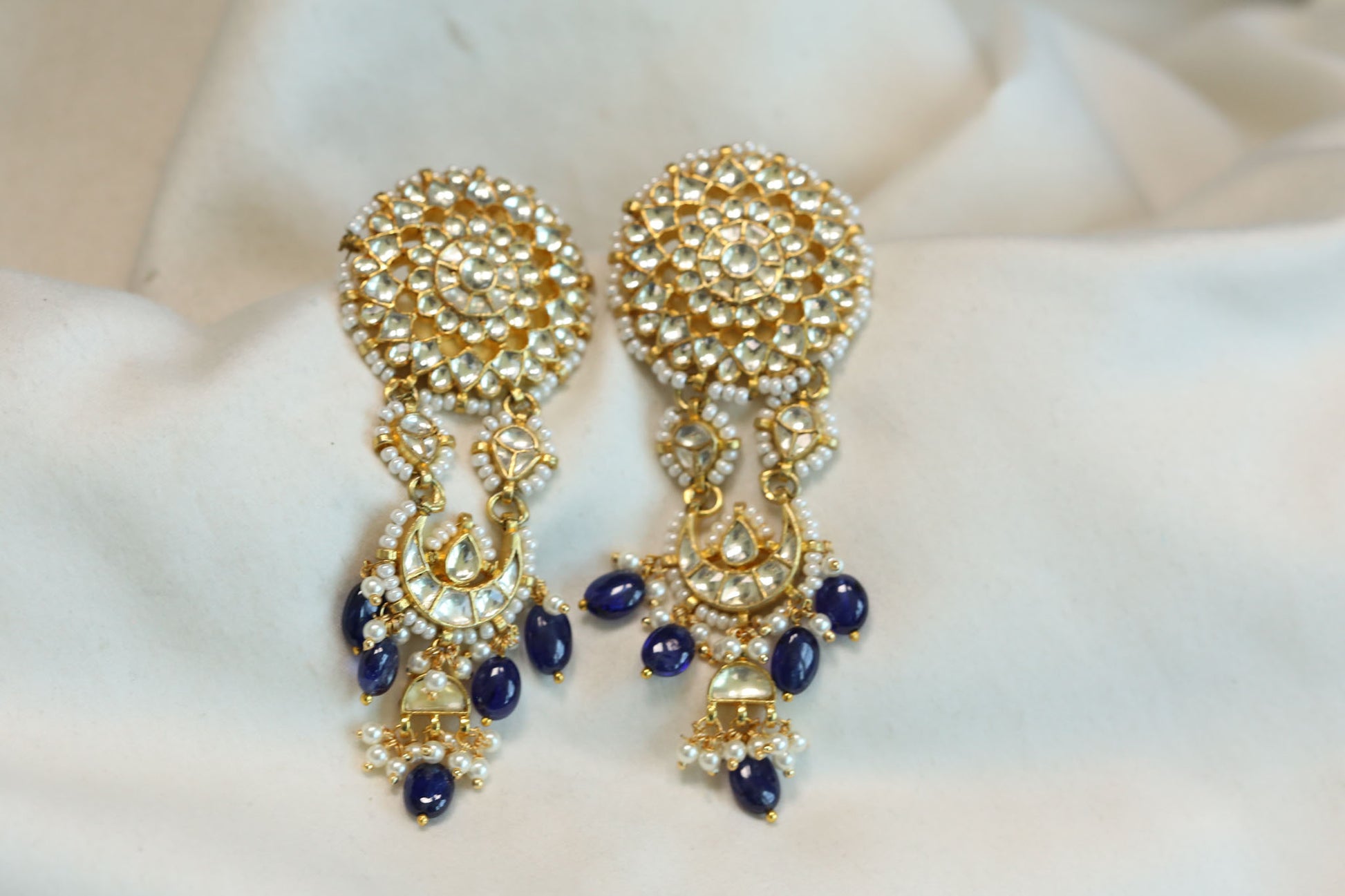 Naika Fine Pachi Kundan Earring