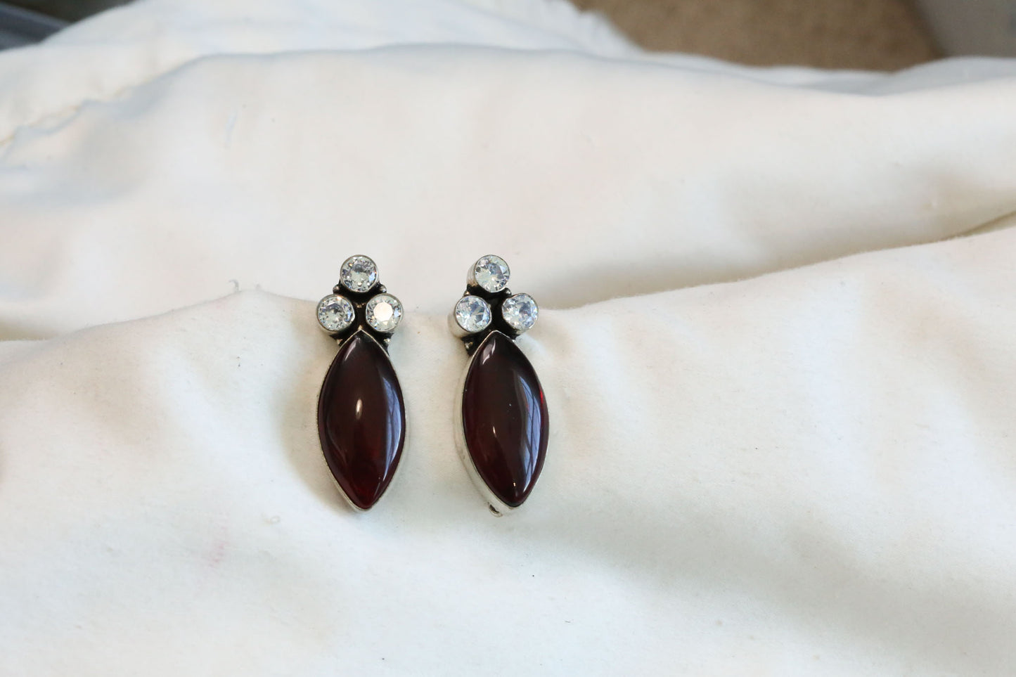 Monalisa Stone Studs (Colors Available)