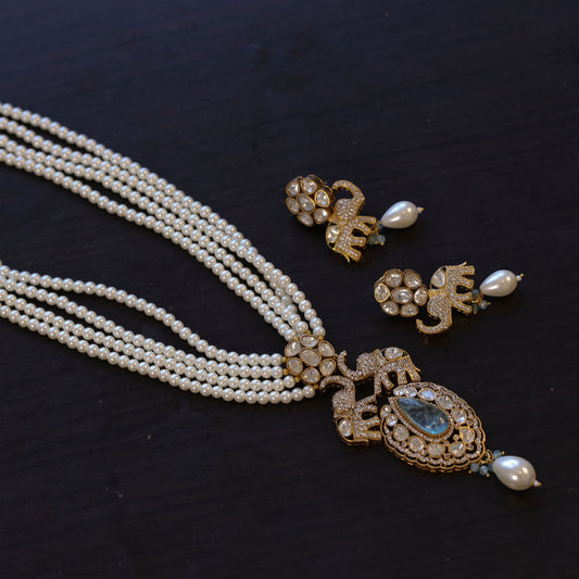 Riddhi Pearls , Polki & Doublet  Set (104-12)