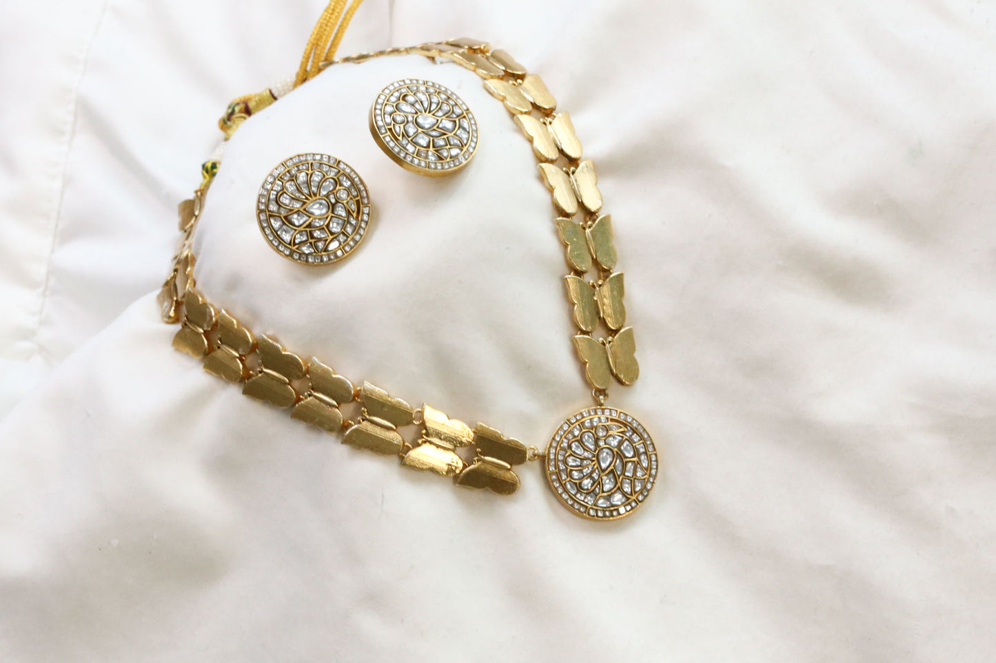 Surabhi Contemporary Jadau Necklace Set