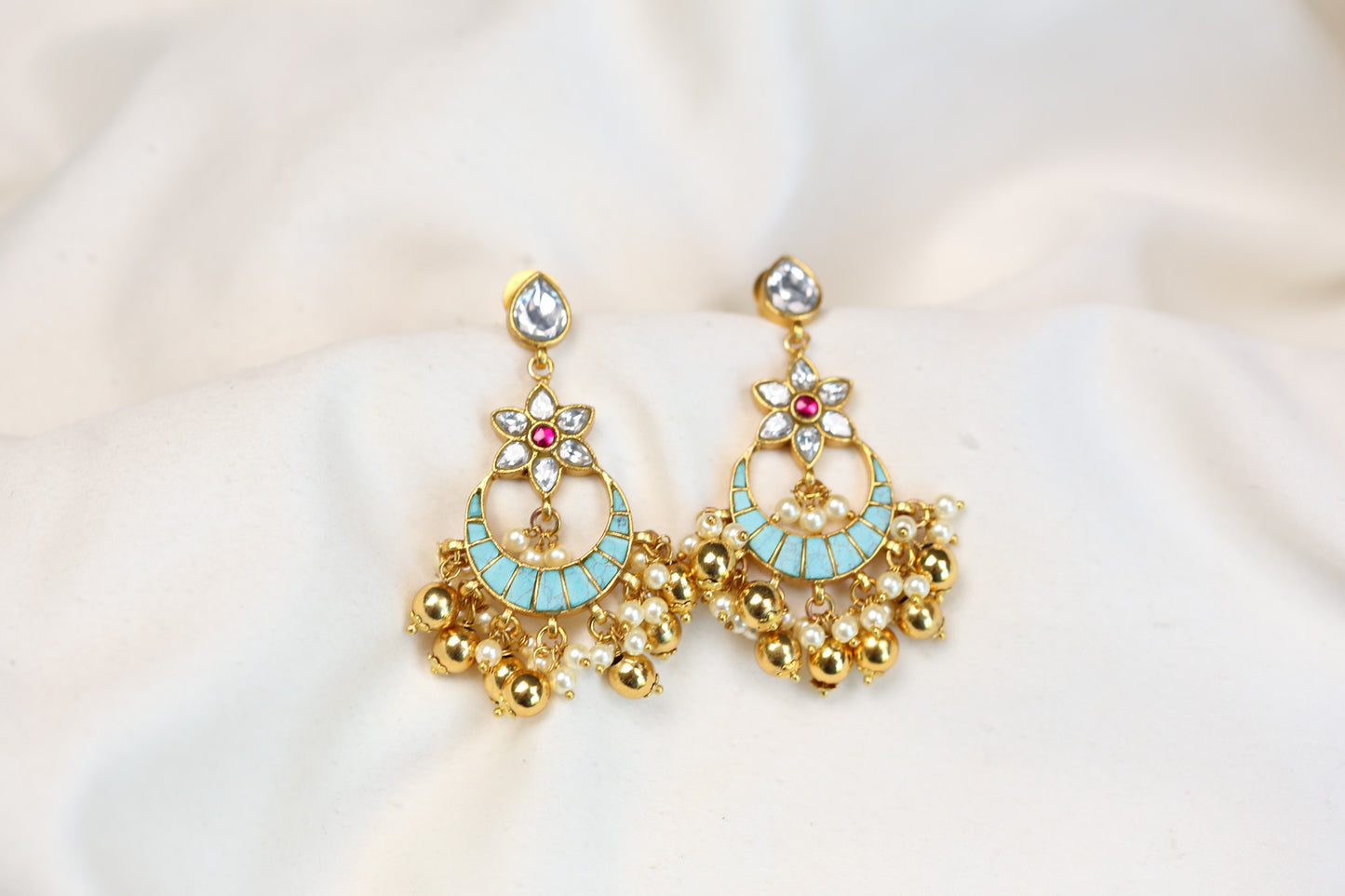 Seher Jadau Kundan Chandbaali