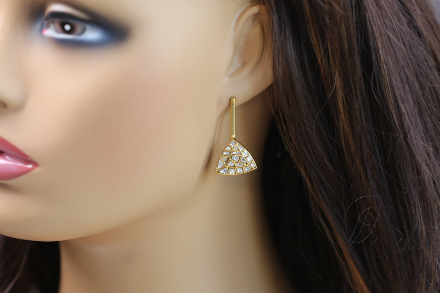 Bela Contemporary Jadau Kundan Earrings