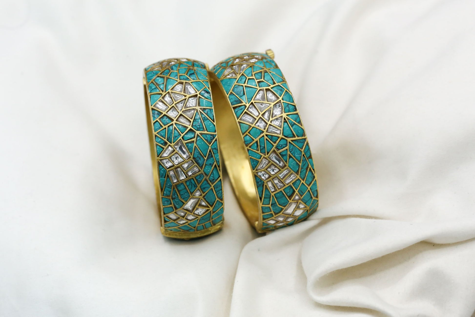 Sunidhi Takkar Jadau Kundan Bangle (2.6 Openable)