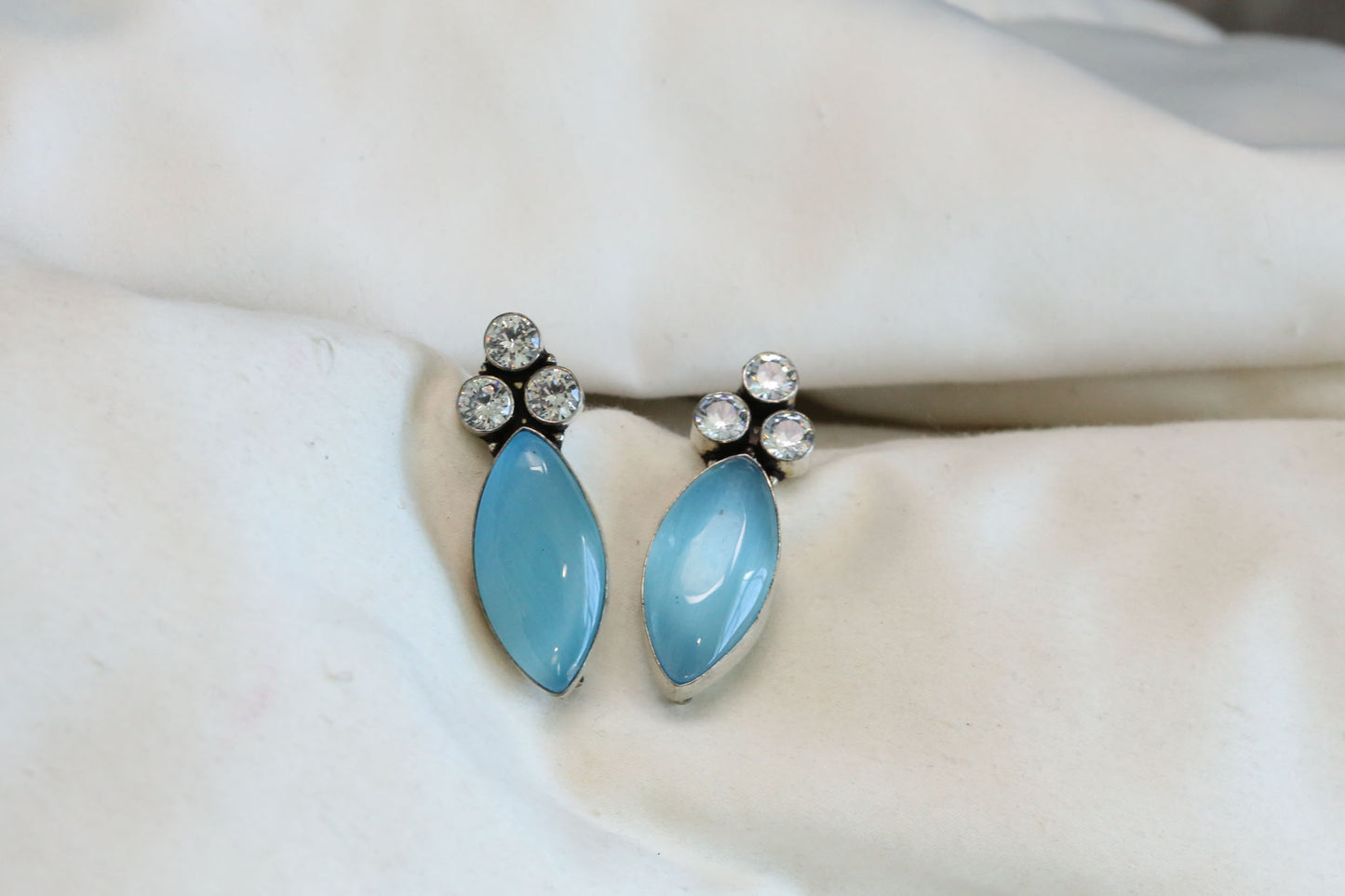 Monalisa Stone Studs (Colors Available)