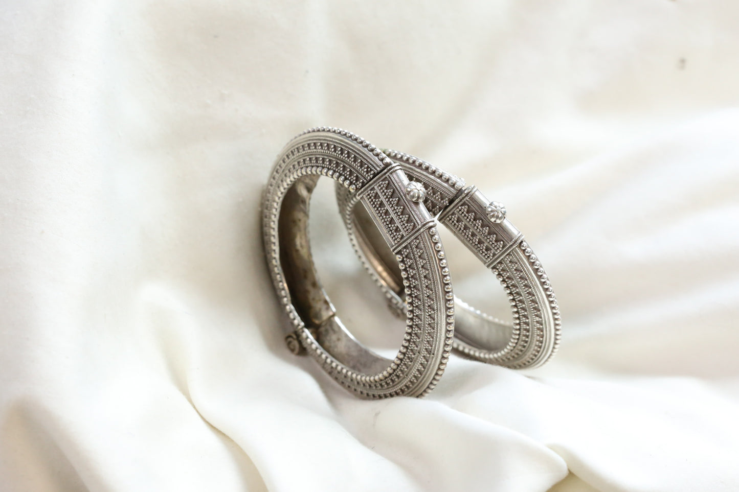 Reva Silver Look Alike Bangle