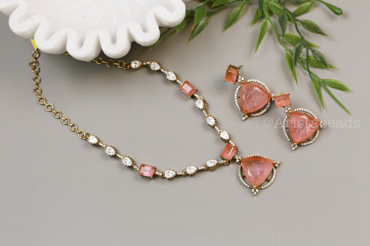 Ruchi Premium Pink Doublet Set  (104-45)