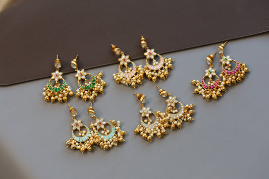 Seher Jadau Kundan Chandbaali