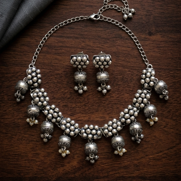Rohini Ghoongru Necklace Set
