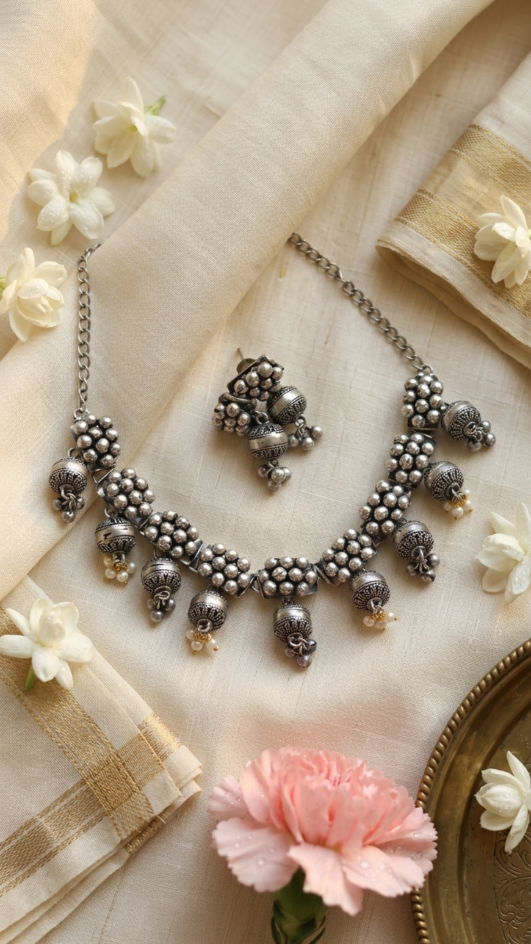 Rohini Ghoongru Necklace Set