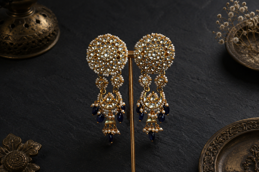 Naika Fine Pachi Kundan Earring