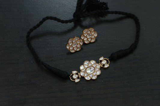Dainty Jadau Kundan Choker Set
