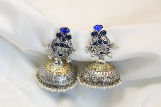 Dual Tone Jhumka - ABJO3 - 02