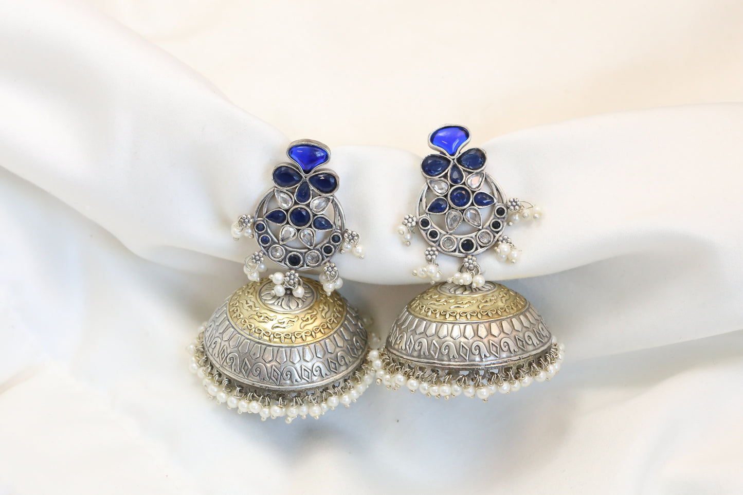 Dual Tone Jhumka - ABJO3 - 02