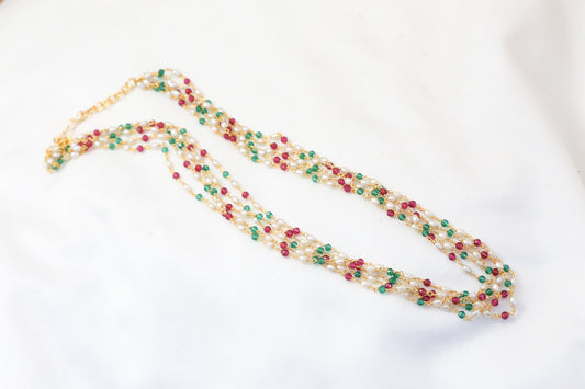 Beaded Mala Necklace (ABJ-M03)