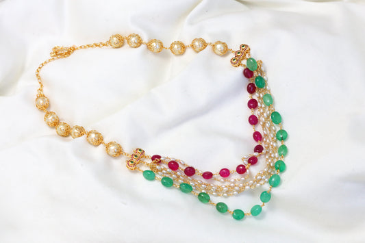 Beaded Mala Necklace (ABJ-M02)
