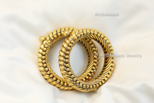 Openable 925 Sterling Silver Sutlara Bangle Set