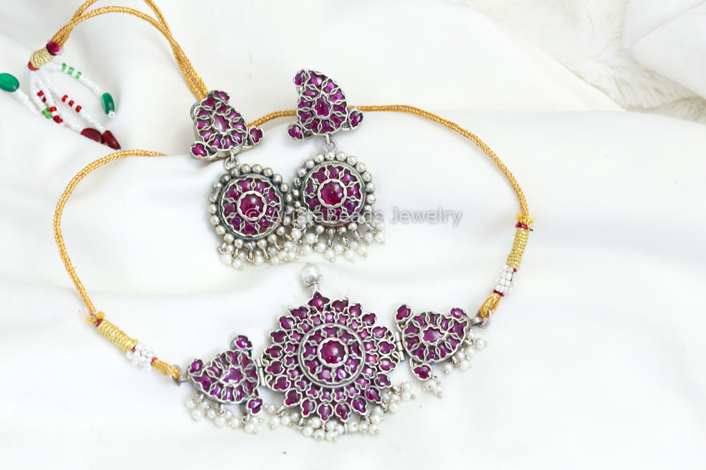 Ruby Kemp Choker Set