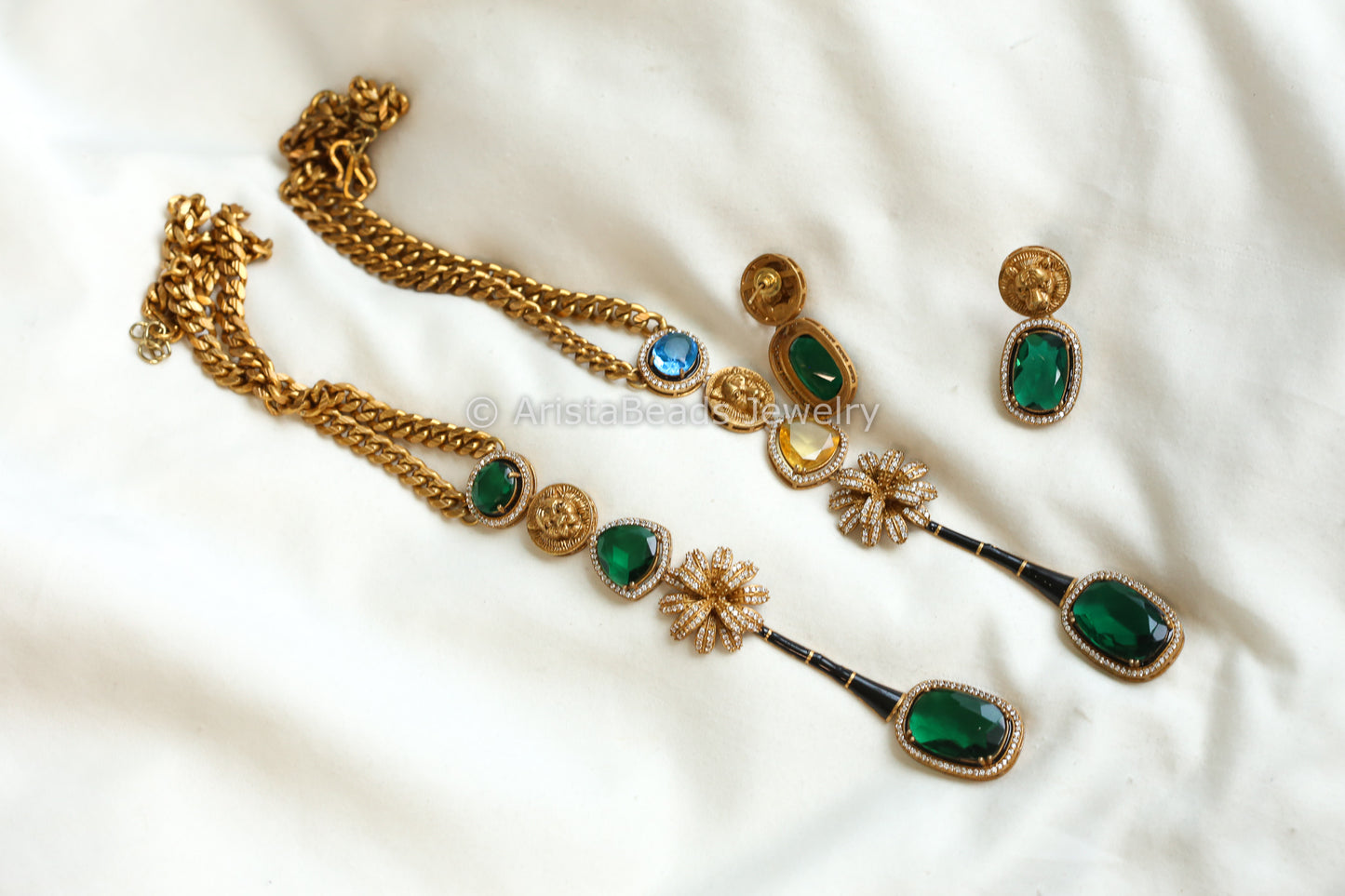 Kareena Doublet Necklace Set (ABJ-N101-54)