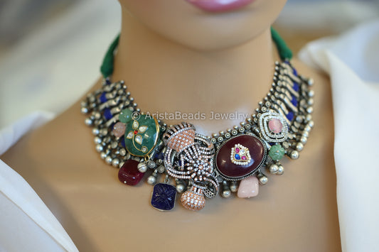Anaika Designer Fusion Necklace- Style 2