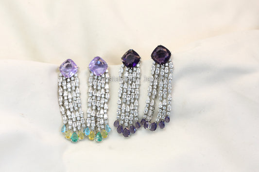 Premium Crystal & CZ Earrings (101-24)