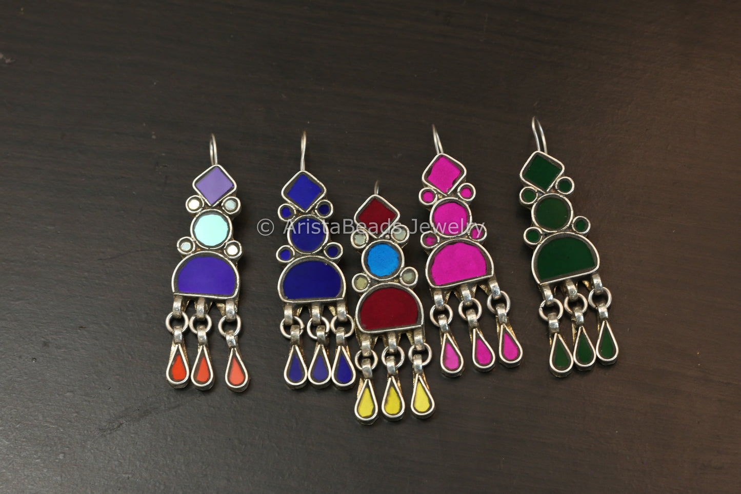 Real Glass Earrings