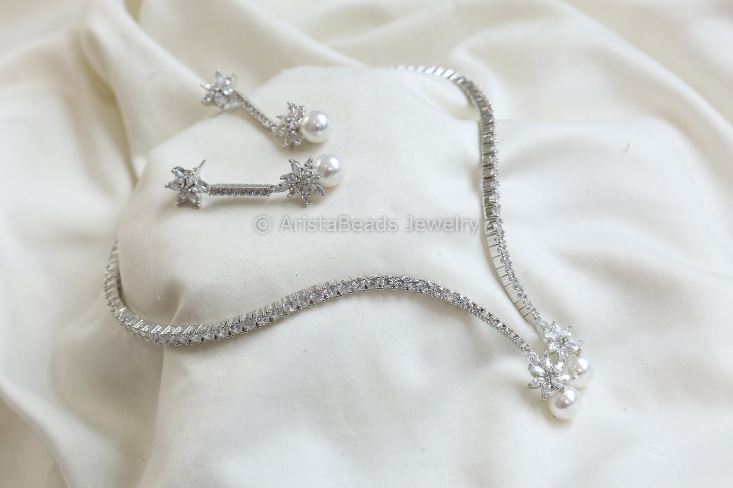 Sitara CZ Hasli Necklace Set (102-60)