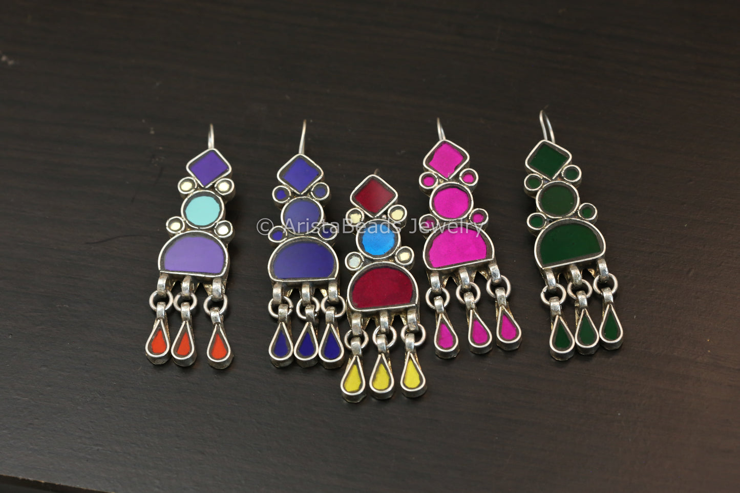 Real Glass Earrings