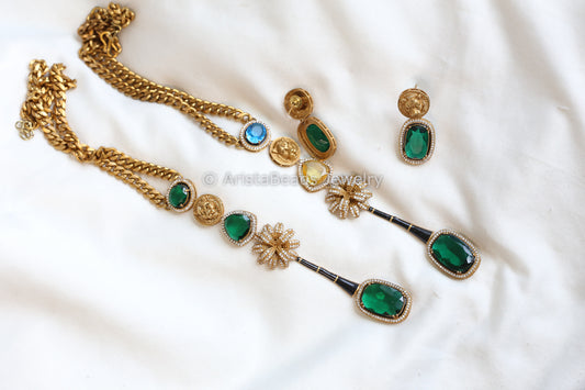 Kareena Doublet Necklace Set (ABJ-N101-54)