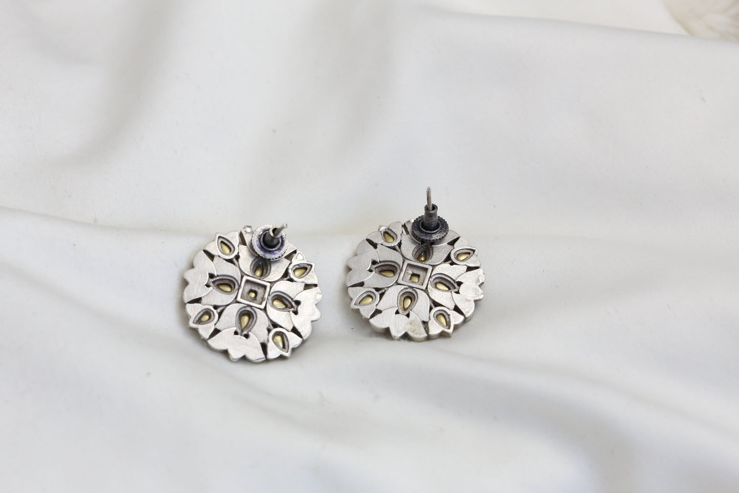 Simran Kundan Studs -Ruby
