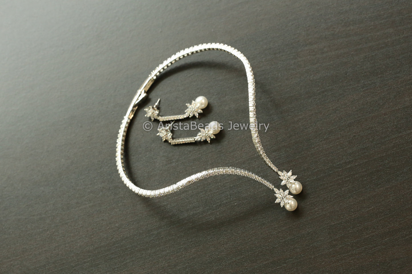 Sitara CZ Hasli Necklace Set (102-60)