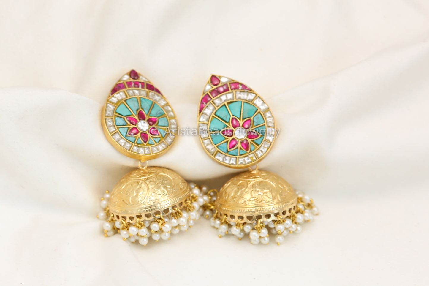 Jadau Kundan Jhumka (101-18)