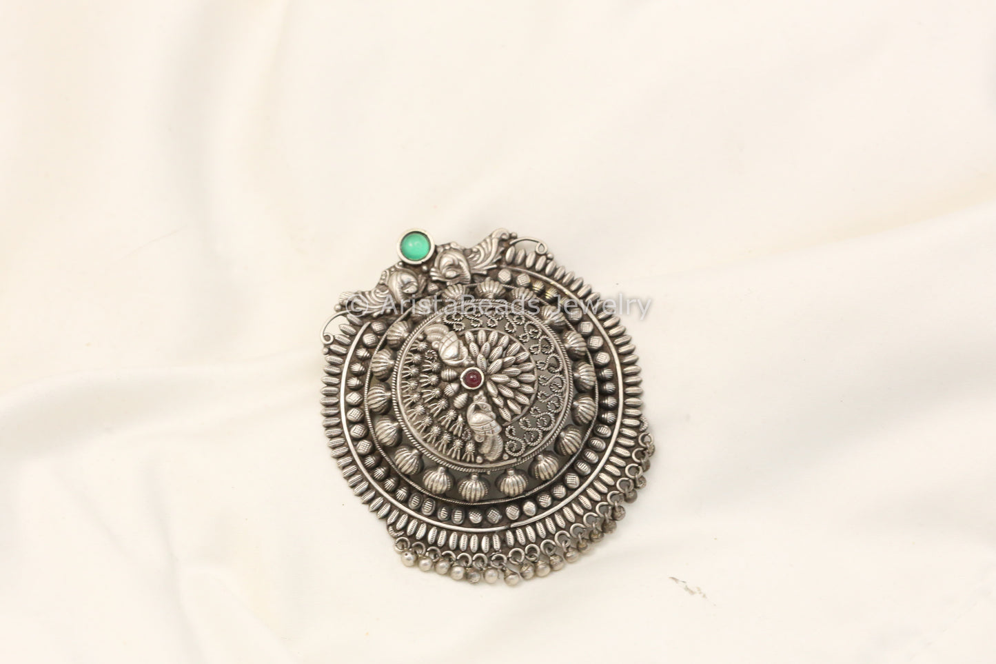 925 Handmade Kolhapuri Work Mala Necklace