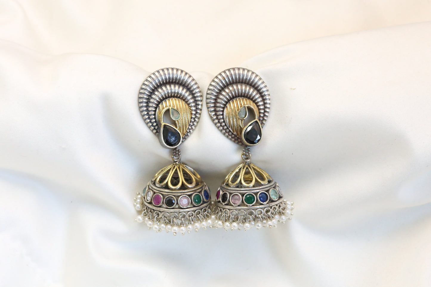 Dual Tone Jhumka - ABJ1-02