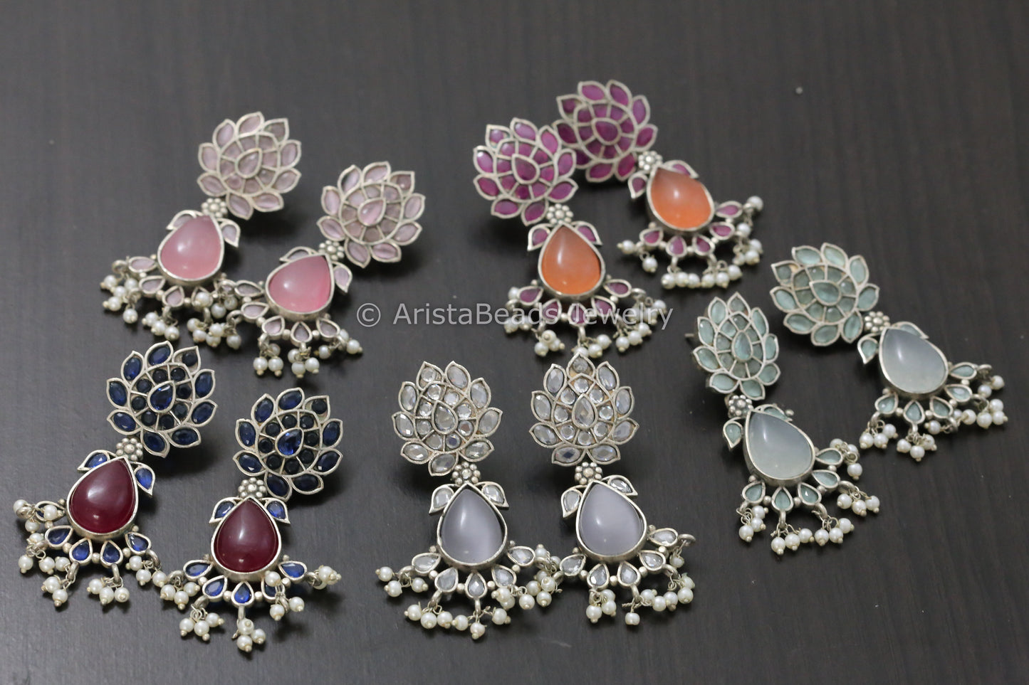 Silver Look Alike Earrings