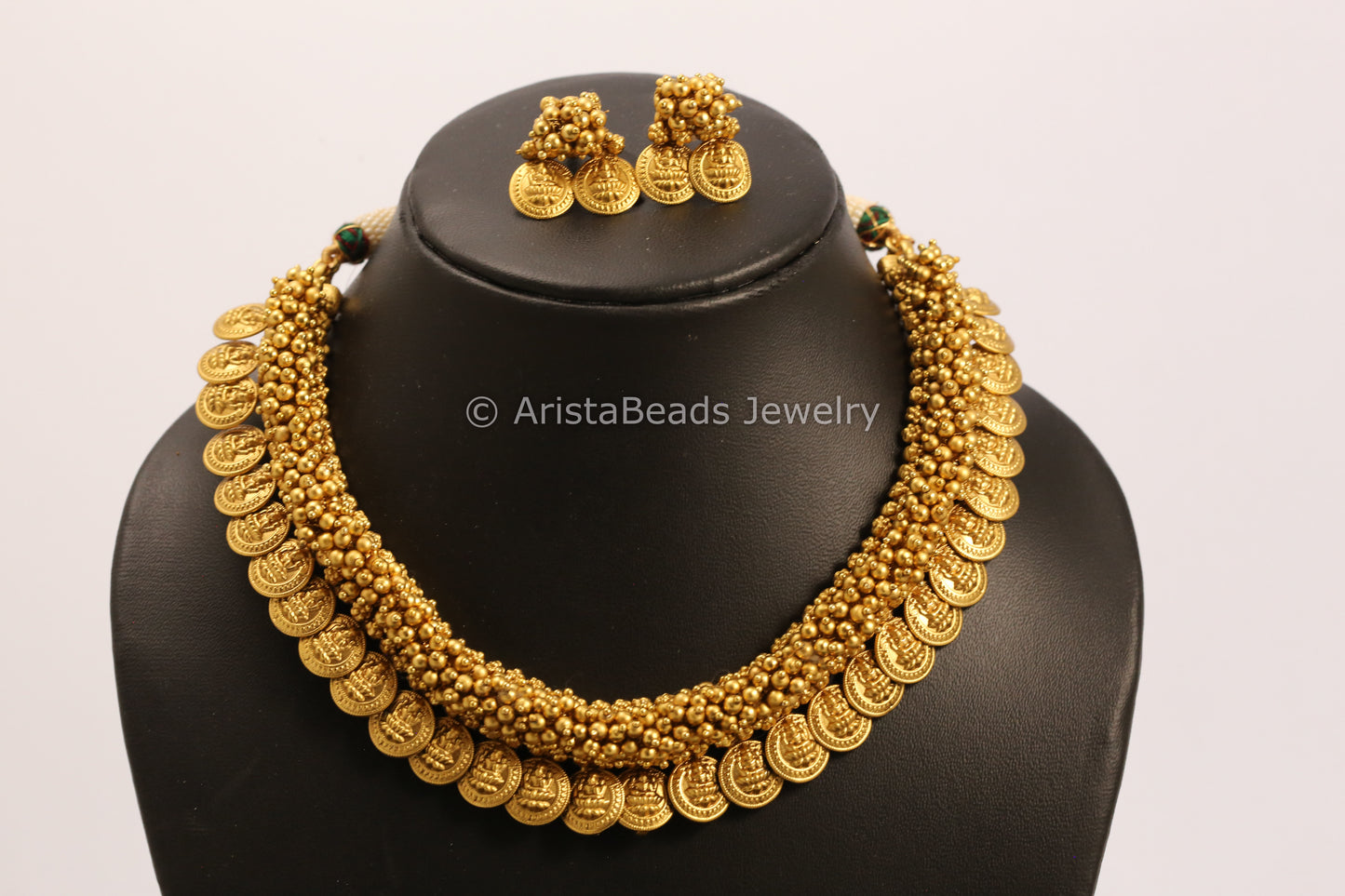 Lakshmi Coin Necklace Set