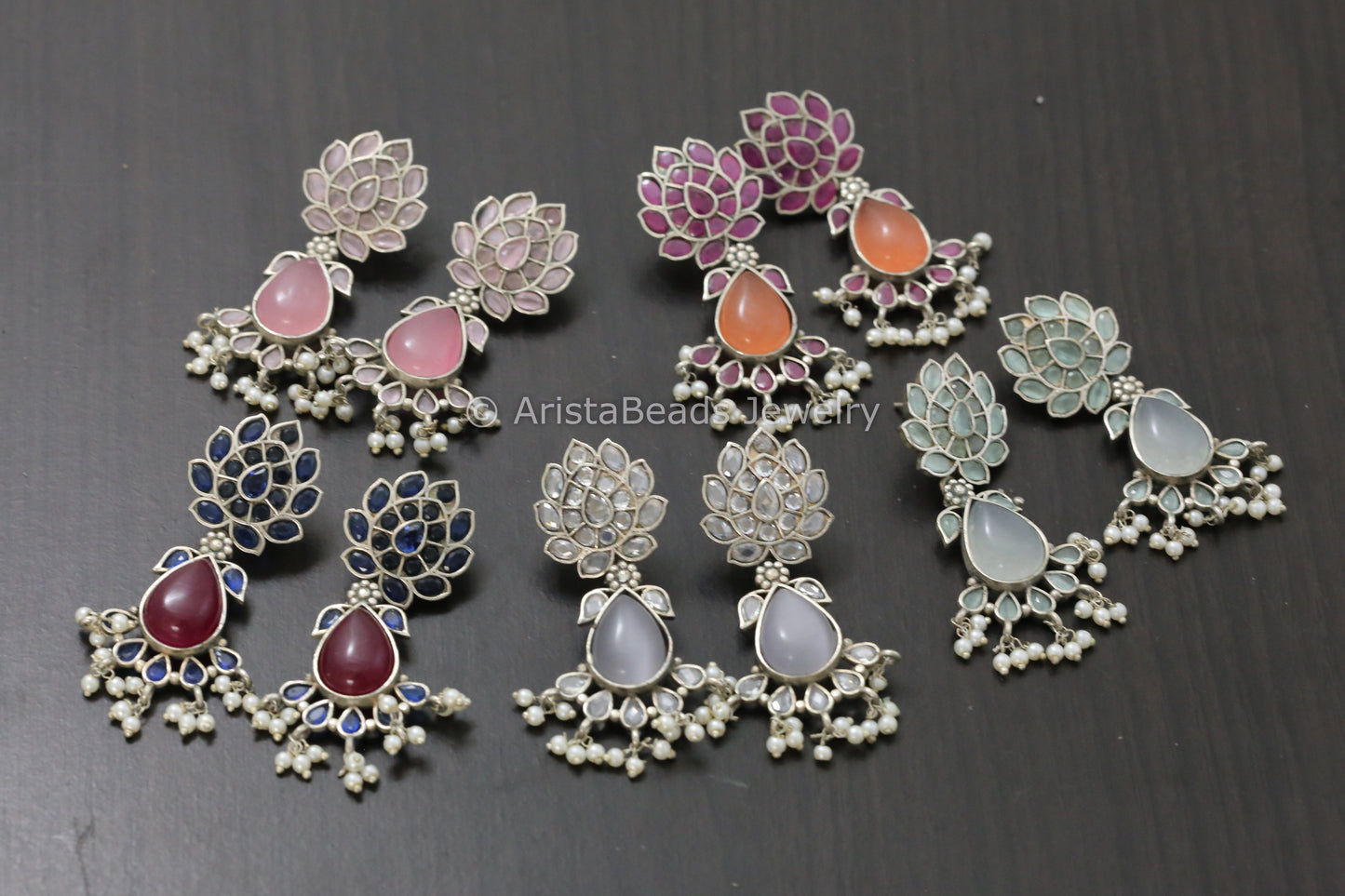 Silver Look Alike Earrings