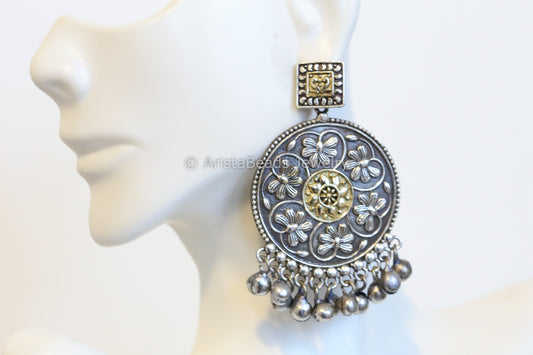 2 Tone Chandbaali Jhumka