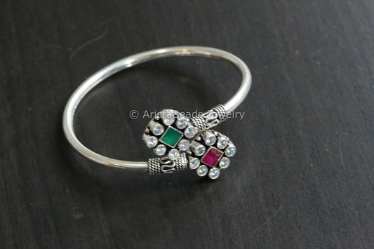 925 Sterling Silver Multi Bracelet ( Adjustable)