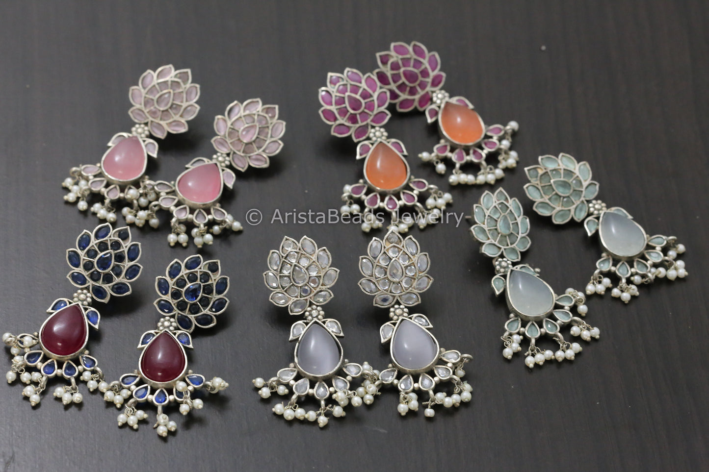 Silver Look Alike Earrings