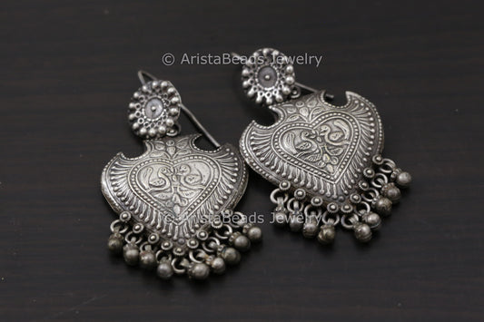 Real Silver Look Alike Earrings
