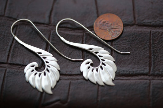 Silver Gypsy Brass Earrings - AristaBeads Jewelry - 1