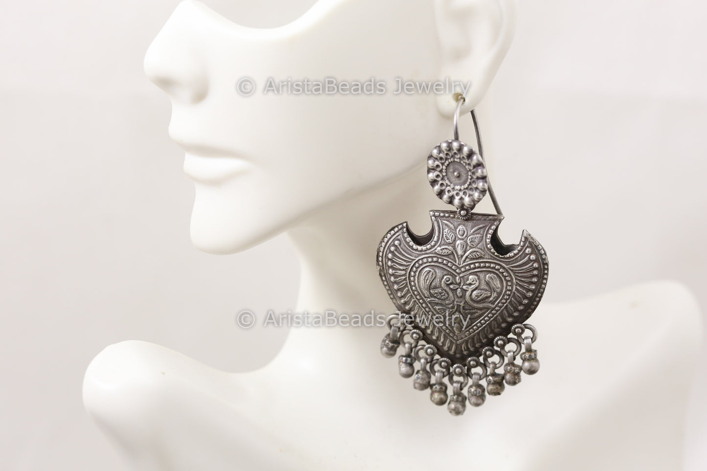 Real Silver Look Alike Earrings