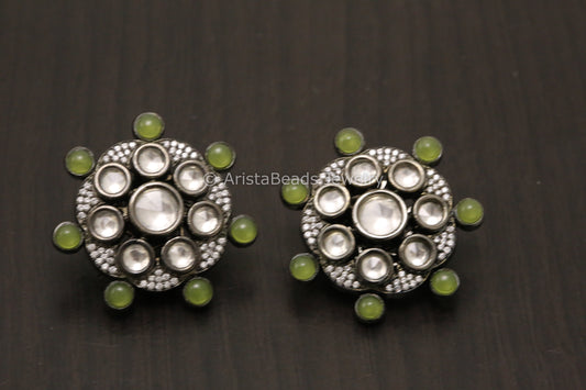 Victorian Green Studs
