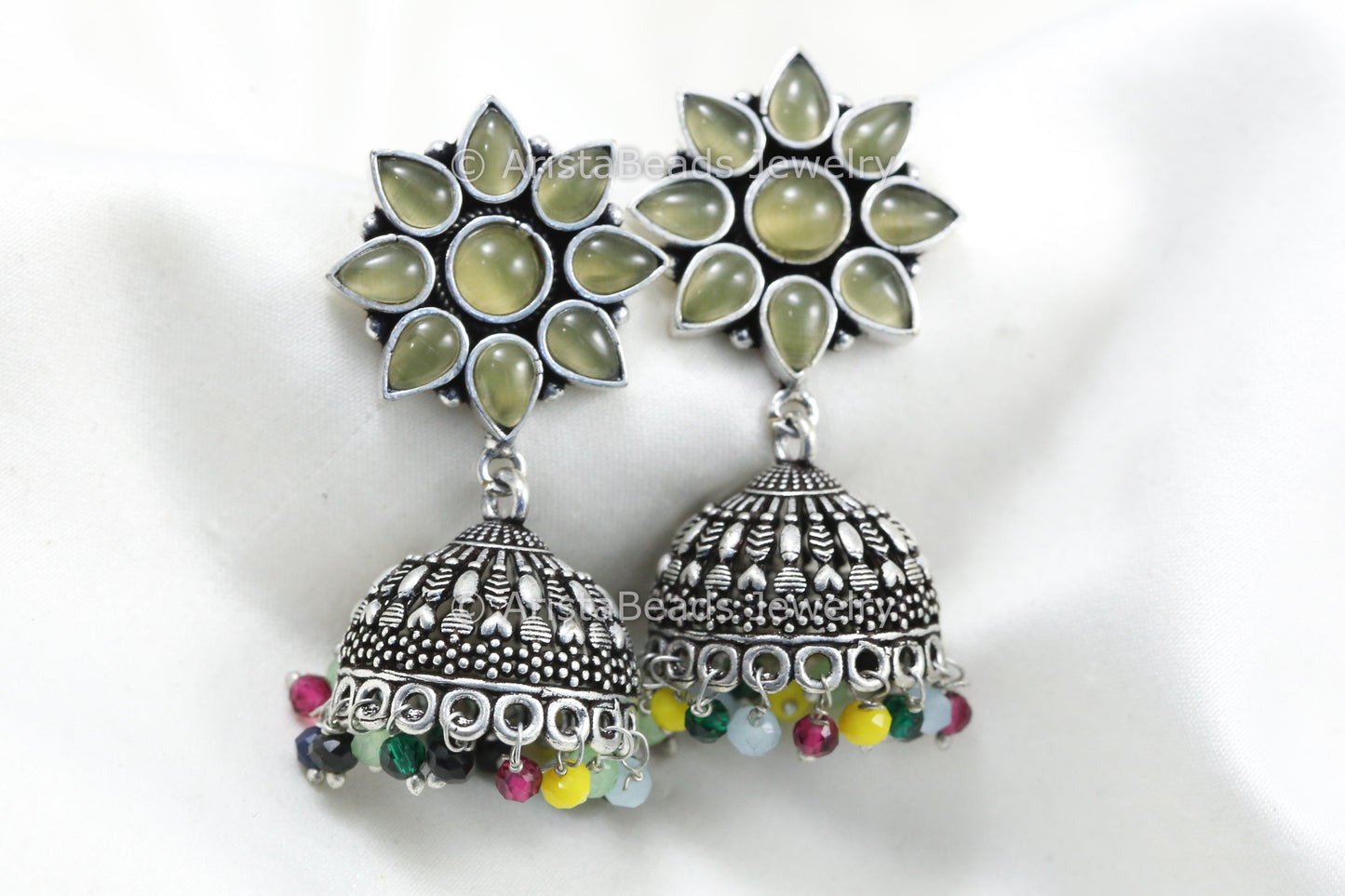 Oxidized Jhumka  - Multi
